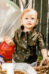 Big Collar Button Up