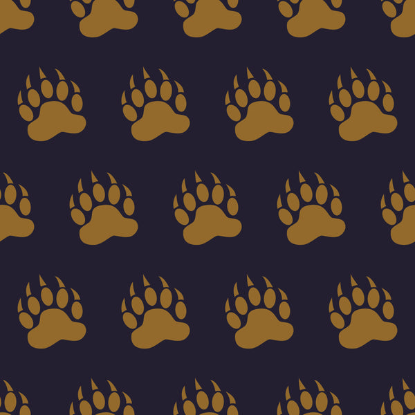 Grizzly Paw Prints - The Great Outdoors Collection