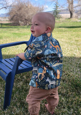 Big Collar Button Up